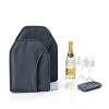 Wine Cooler Sleeve icepac Black Gel Chiller 15.5x21.5x3-2